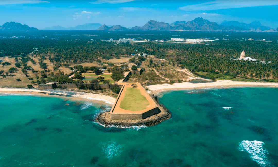 Vattakottai Fort Kanyakumari Pravin Travels