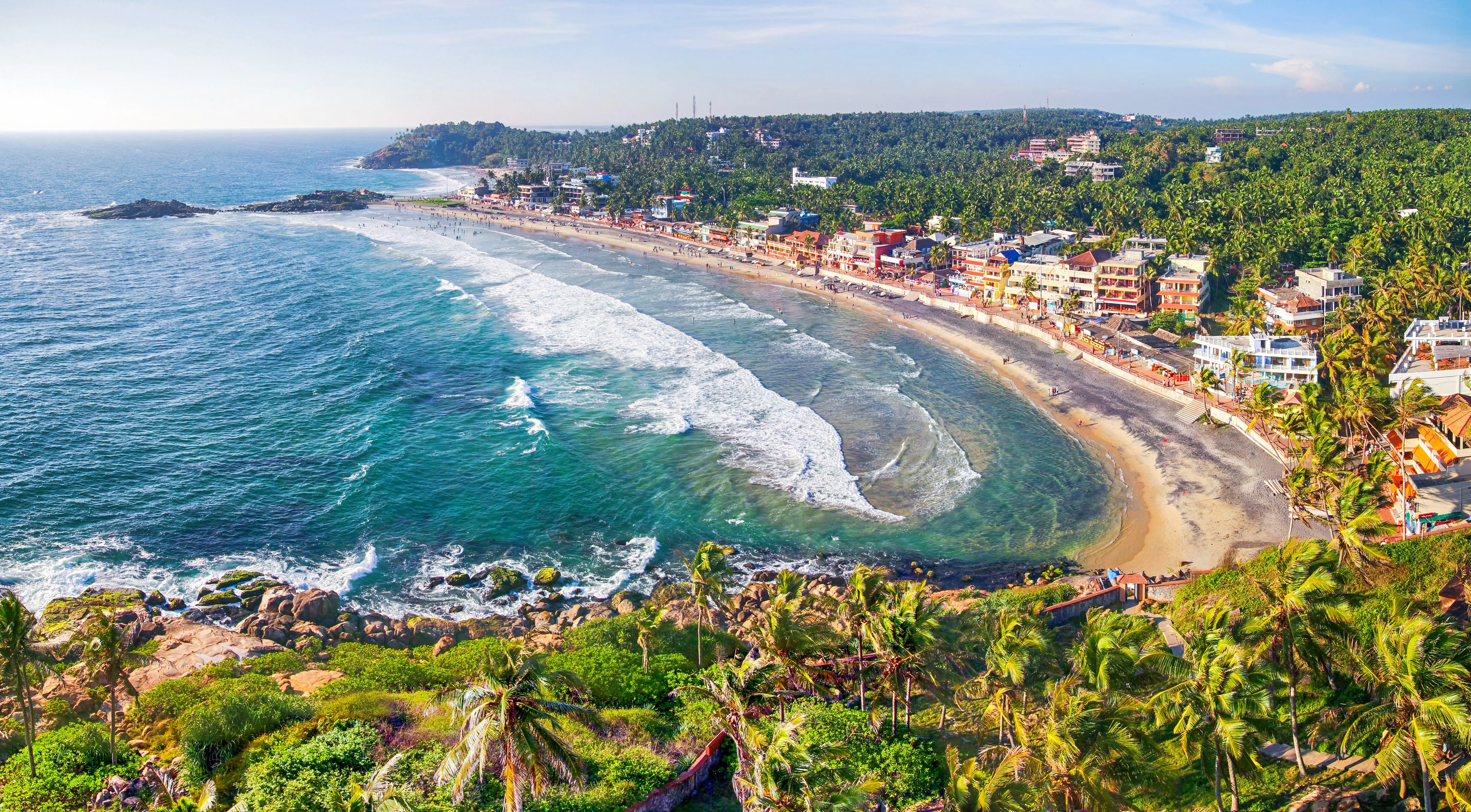 Kovalam Beach Pravin Travels