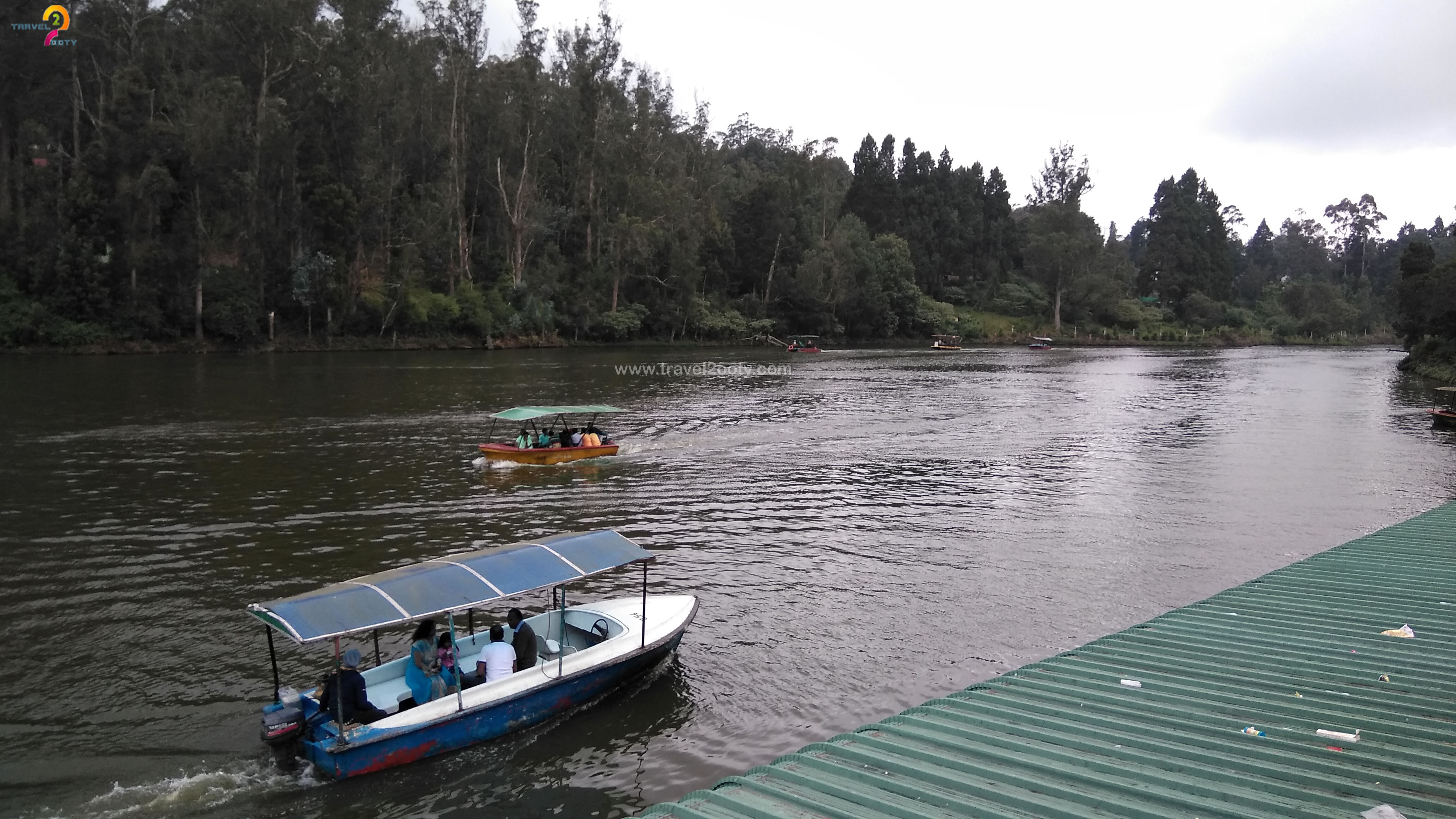Tamilnadu Tourism Boat House -Pravin Travels